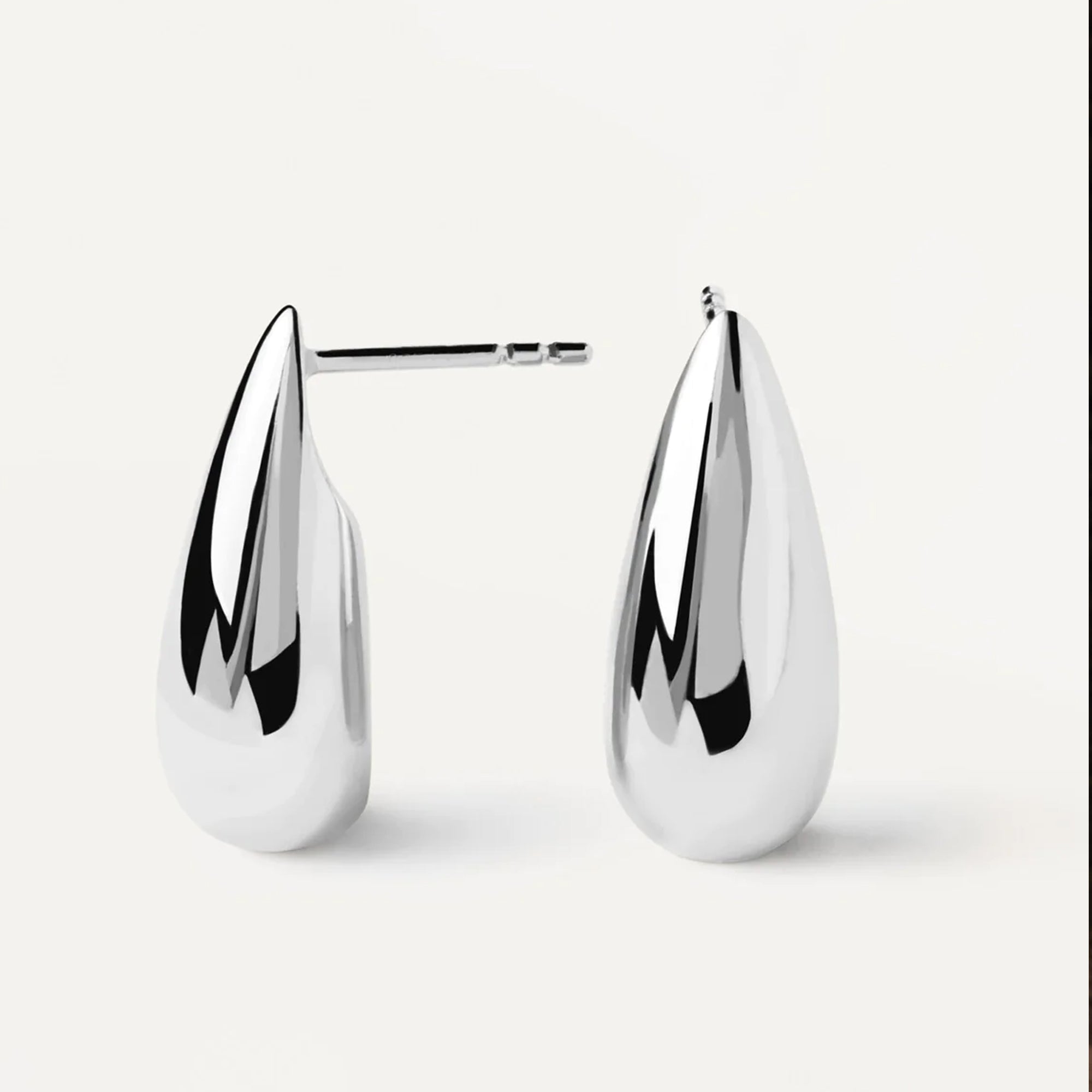 Sterling Silver Large Sugar Earrings