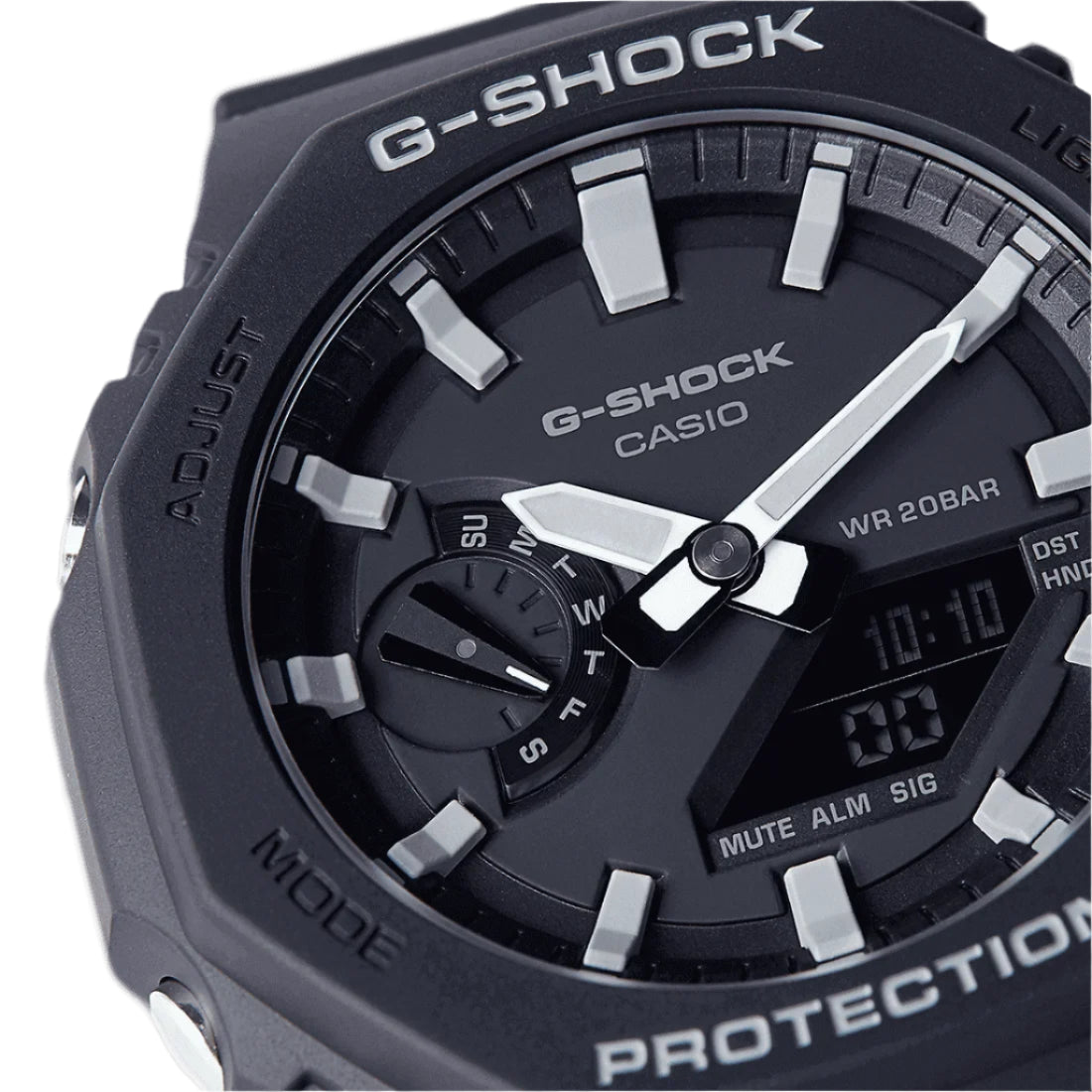 G-Shock  GA-2100-1AER Black Dial Carbon Watch