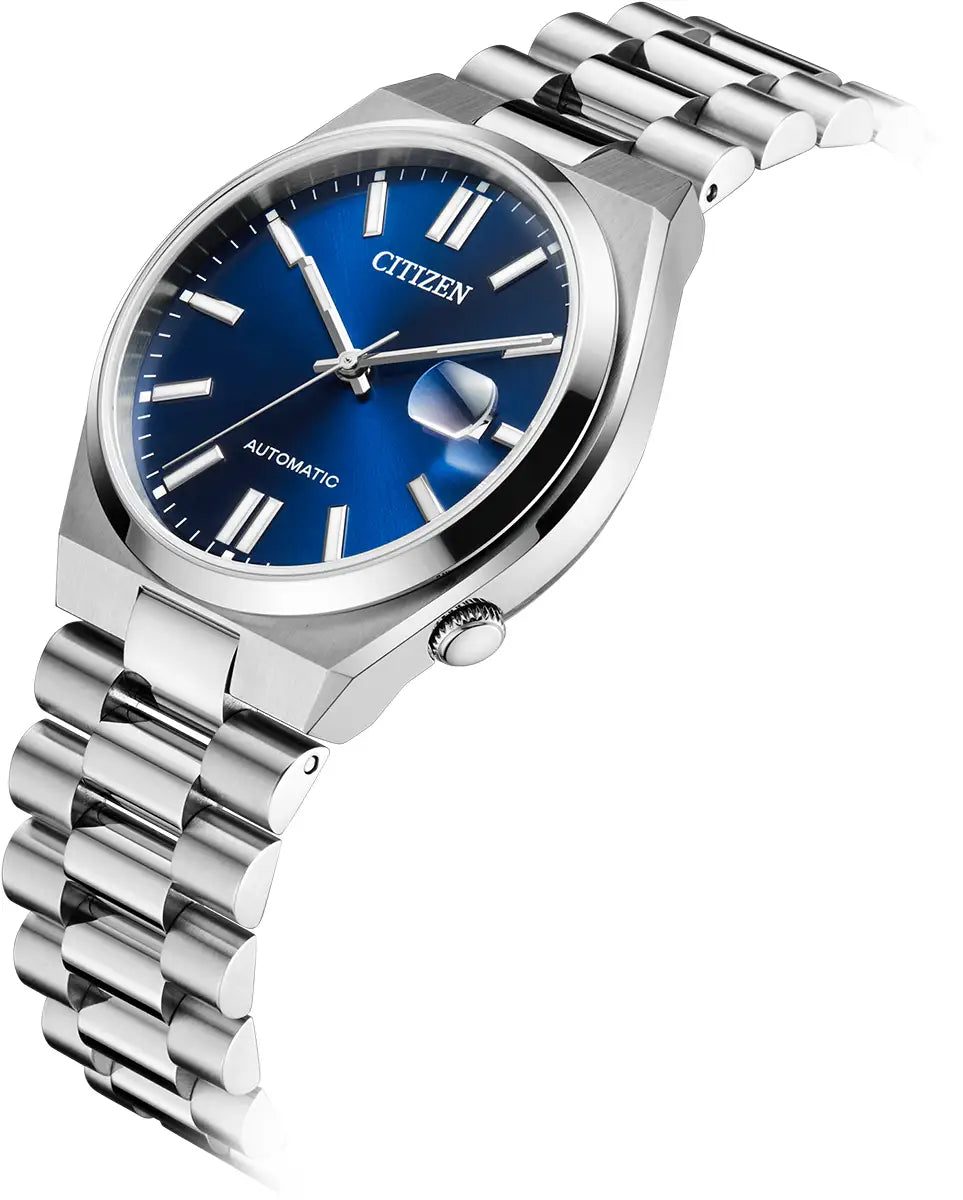 Citizen Tsuyosa Automatic Men’s 40mm Blue Dial Stainless Steel Watch NJ0150-56L