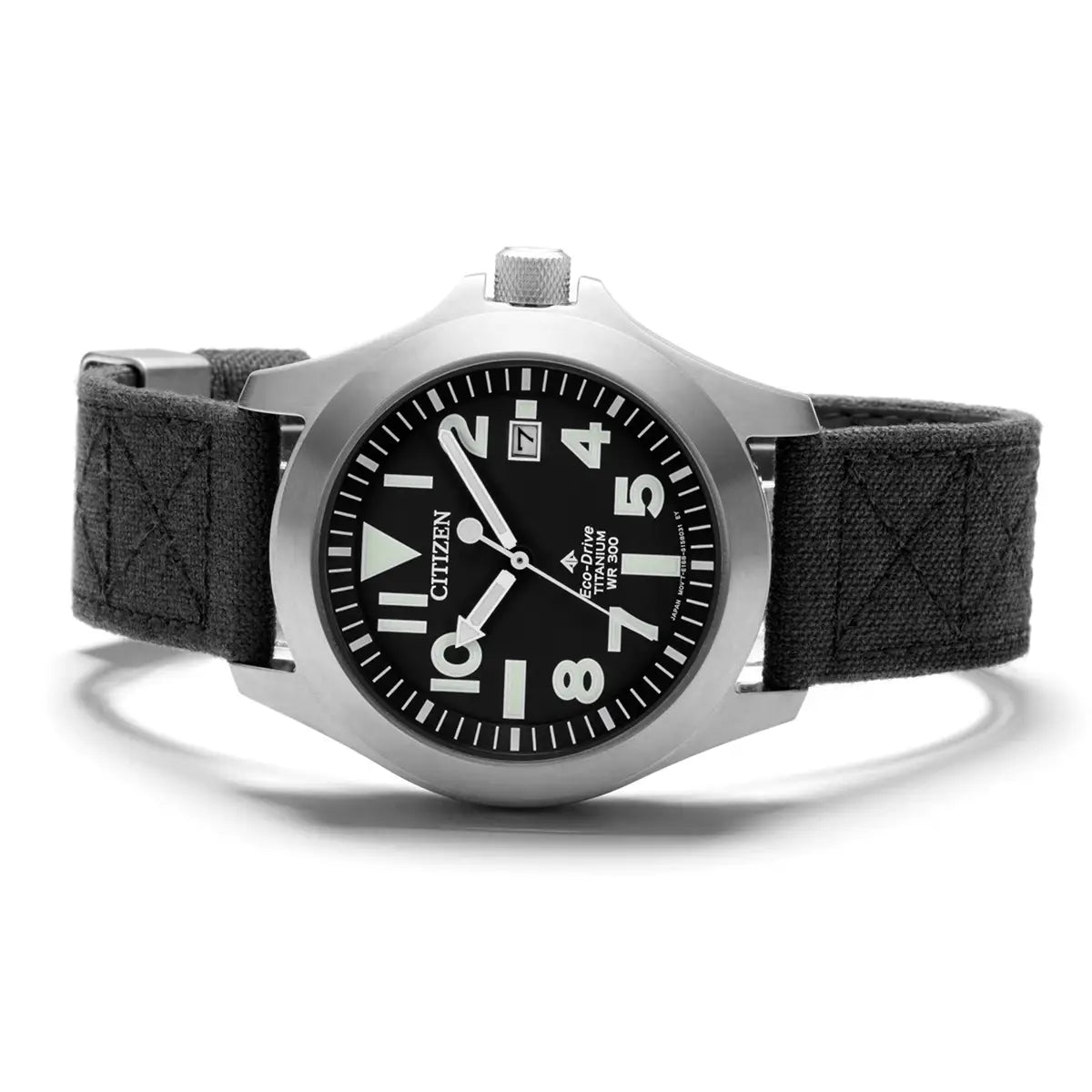 Citizen Promaster Tough Eco-Drive Men’s 42mm Super Titanium™ Black Dial Watch BN0118-04E