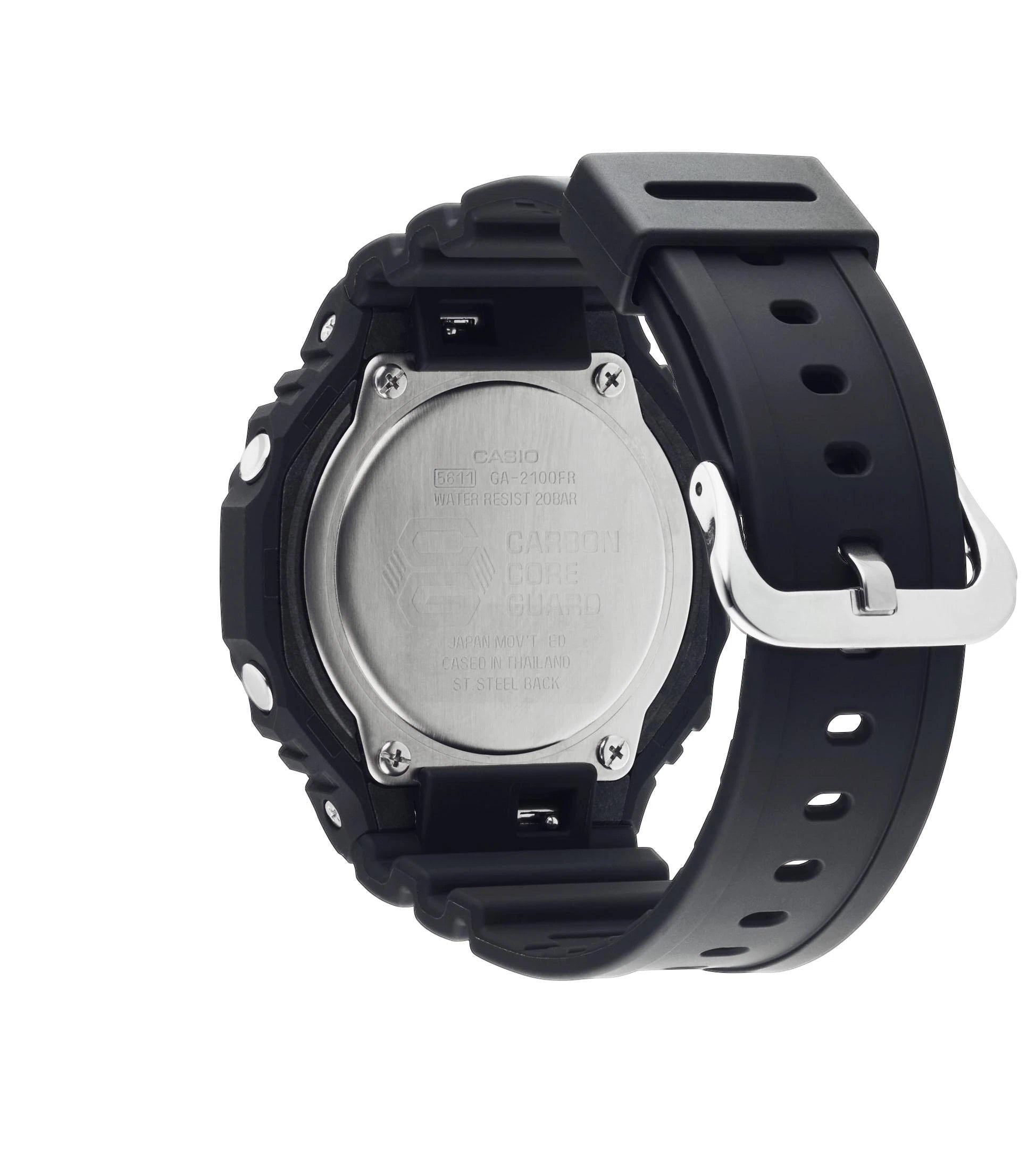 G-Shock GA-2100-1A3ER Black Green Watch
