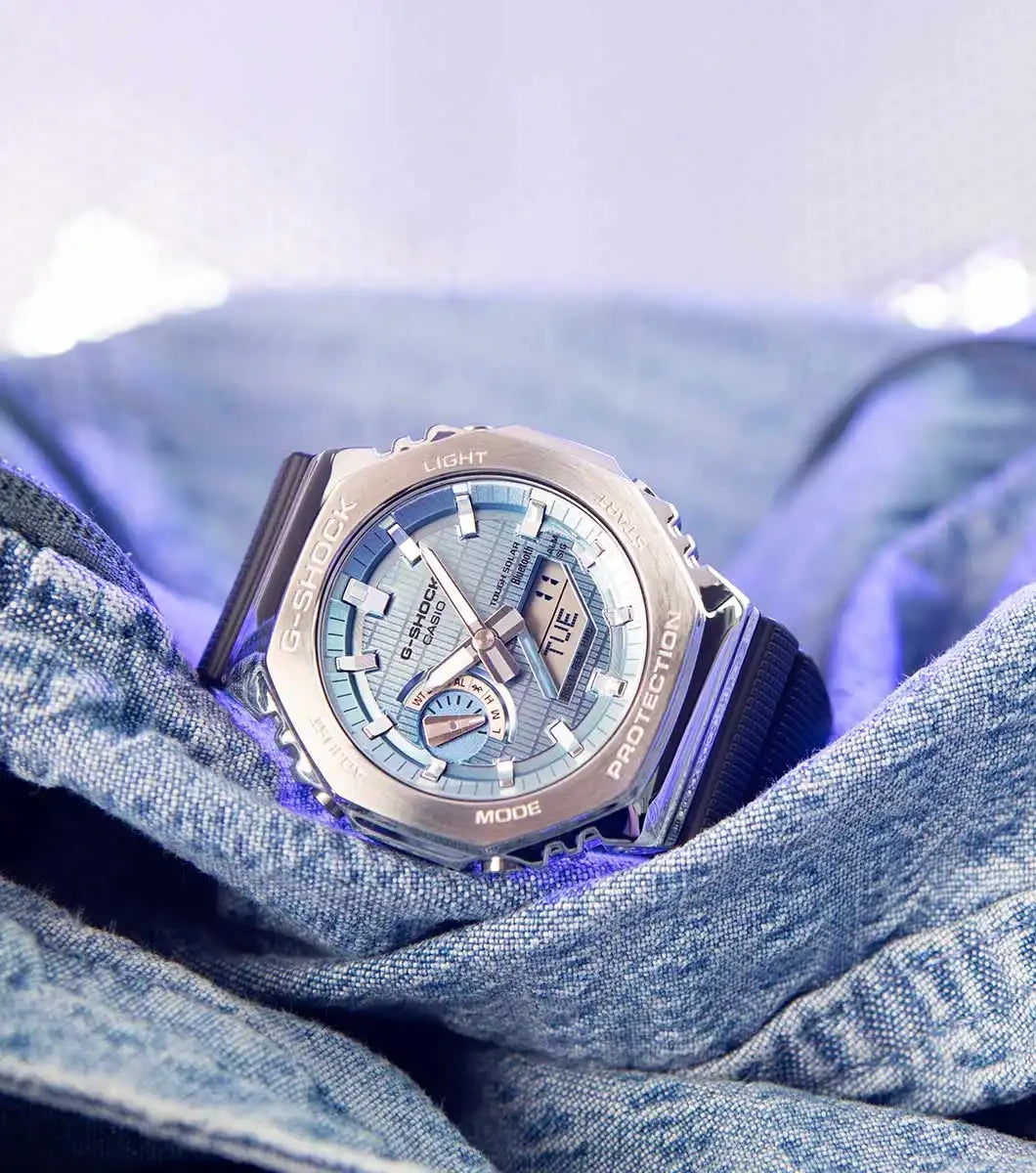 G-Shock GBM-2100A-1A2ER Metal Ice Blue Watch