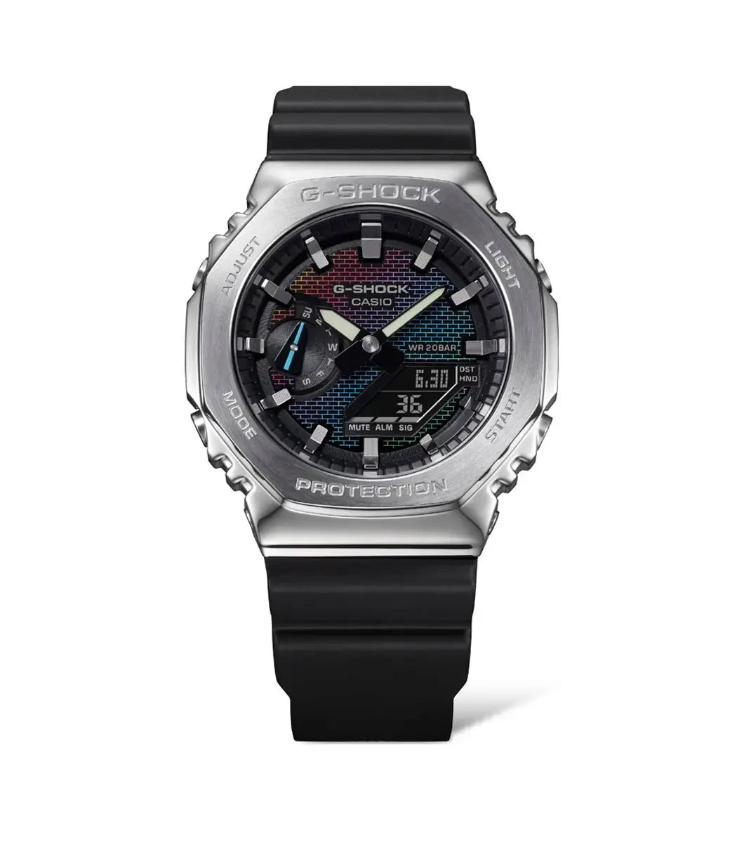 G-Shock GM-2100RW-1AER Rainbow Brick Walls Watch