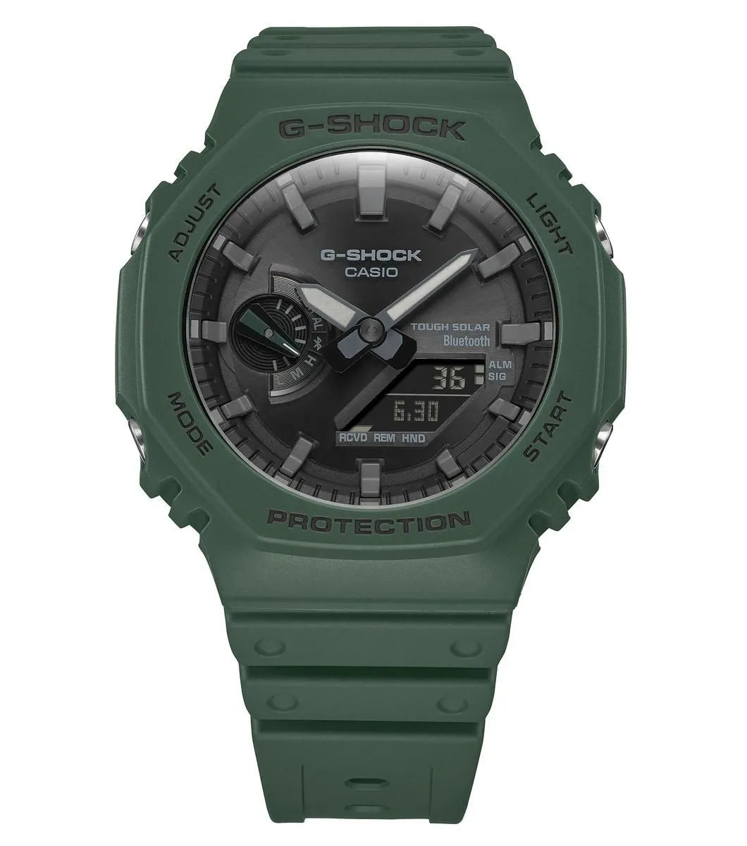 G-Shock 2100 GA-B2100-3AER Green Watch