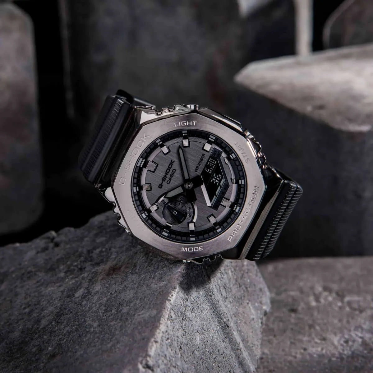 G-Shock GM-2100-1AER Black Metallic Watch