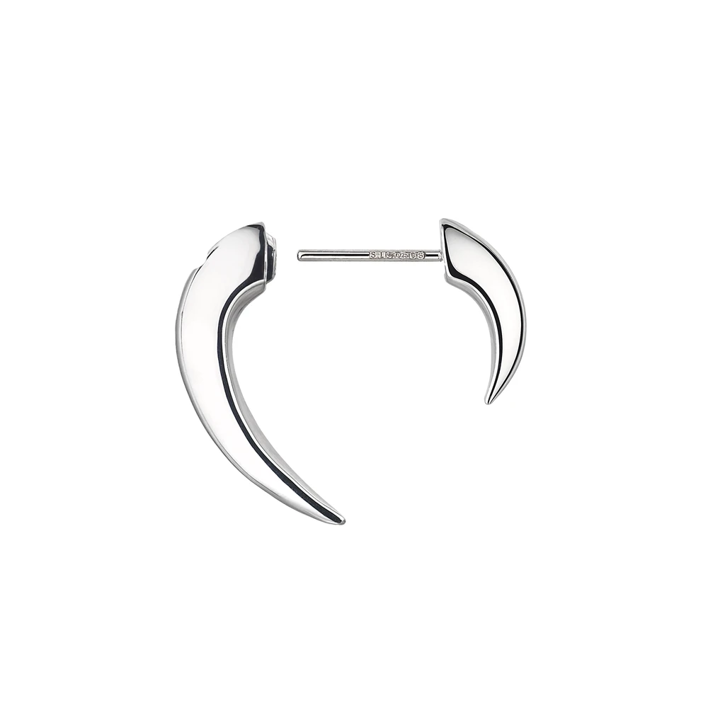 Silver Talon Earrings