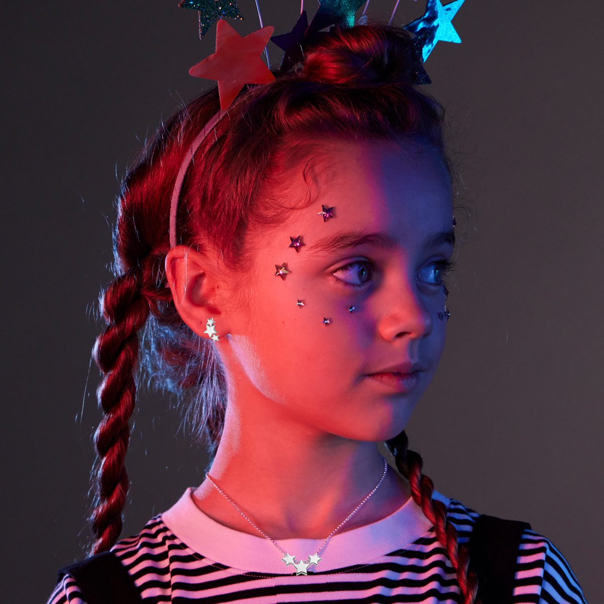 Astra - Triple Star Necklace