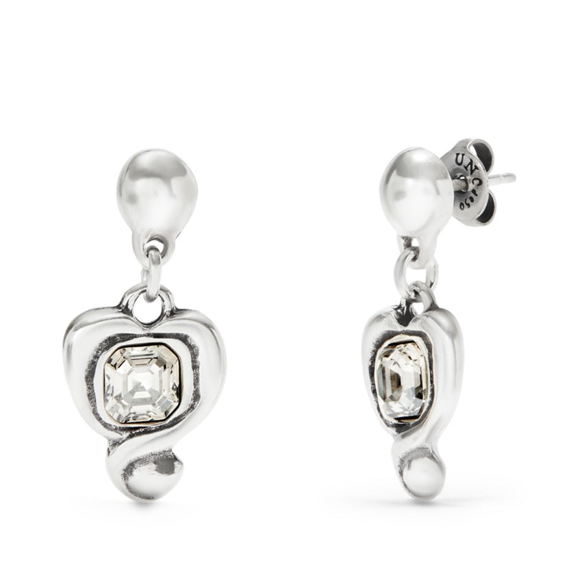 Be Expressive Heart Drop Earrings