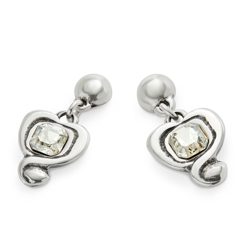 Be Expressive Heart Drop Earrings