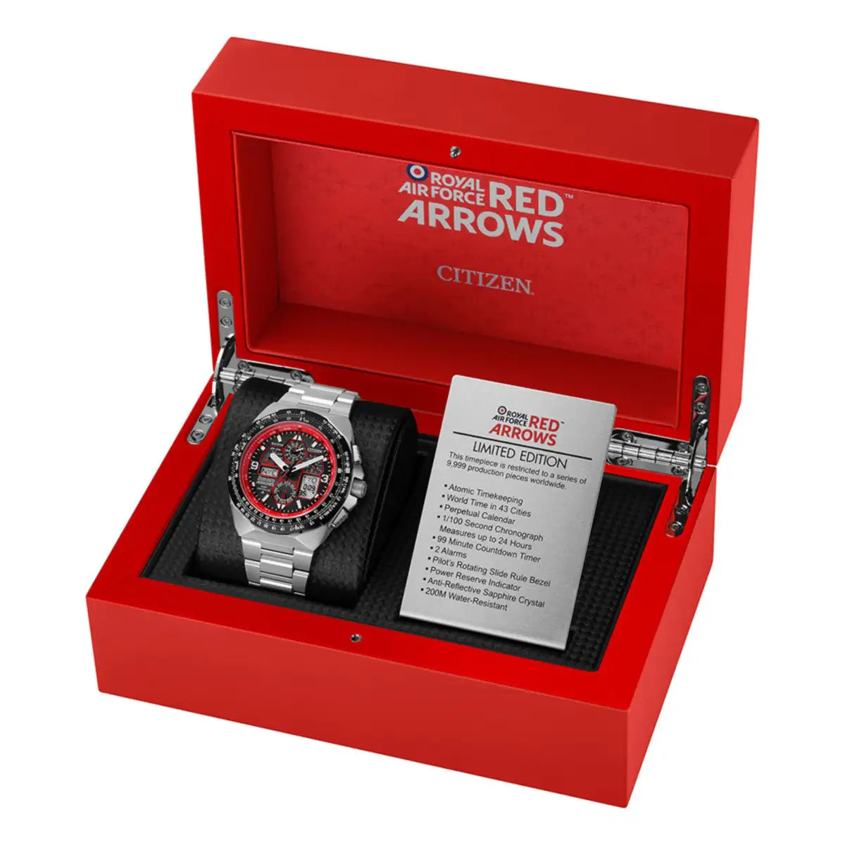 Citizen Red Arrows Limited Edition Eco-Drive Men’s Radio Controlled Chronograph Watch JY8126-51E