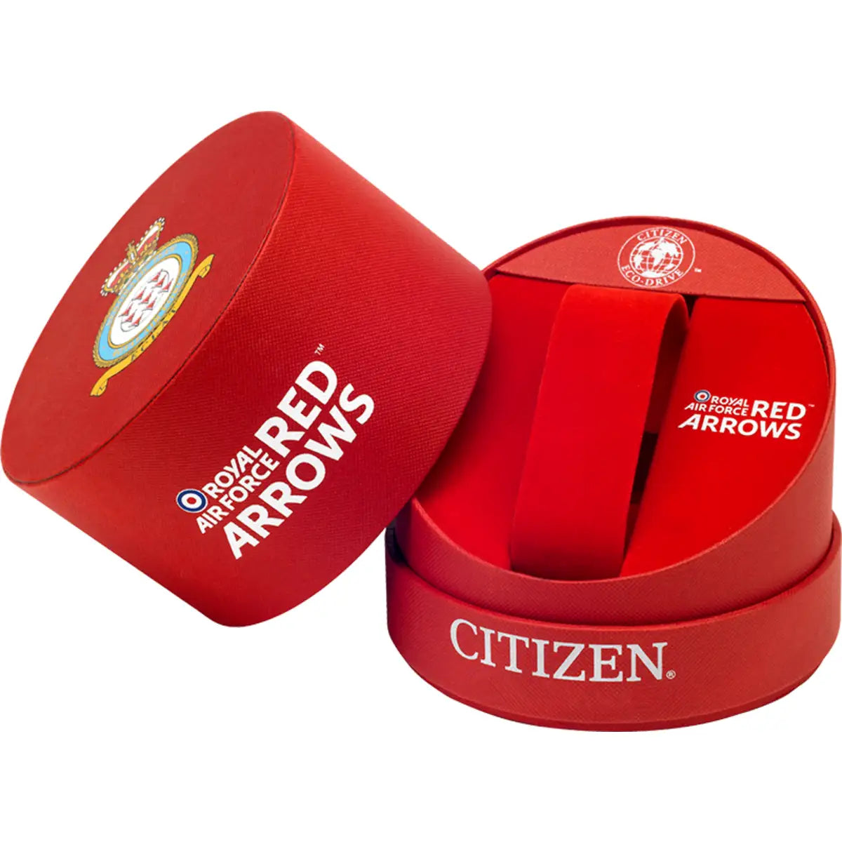 Citizen Red Arrows Chronograph Eco-Drive Men’s Leather Strap Watch CA0080-03E