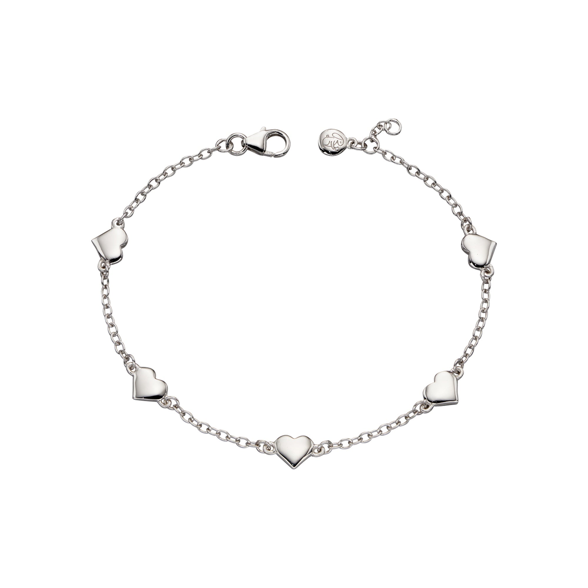 Beatrice - Heart Charm Bracelet