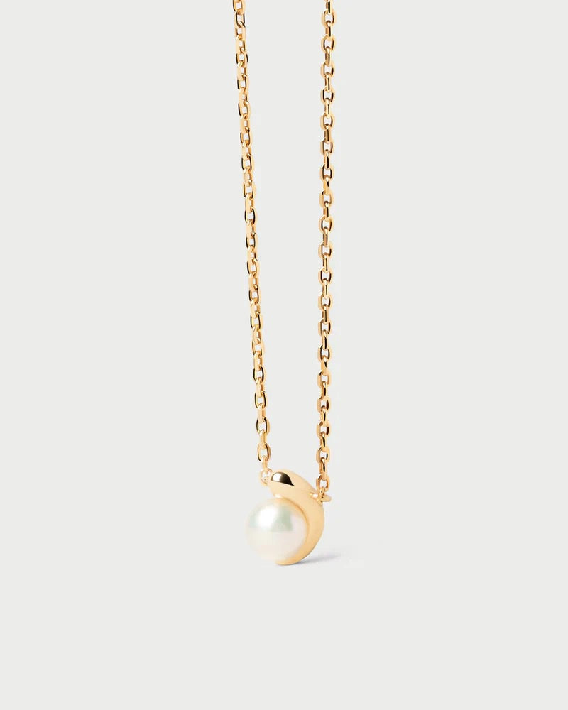 18ct Yellow Gold Plated La Perla Solitary Necklace