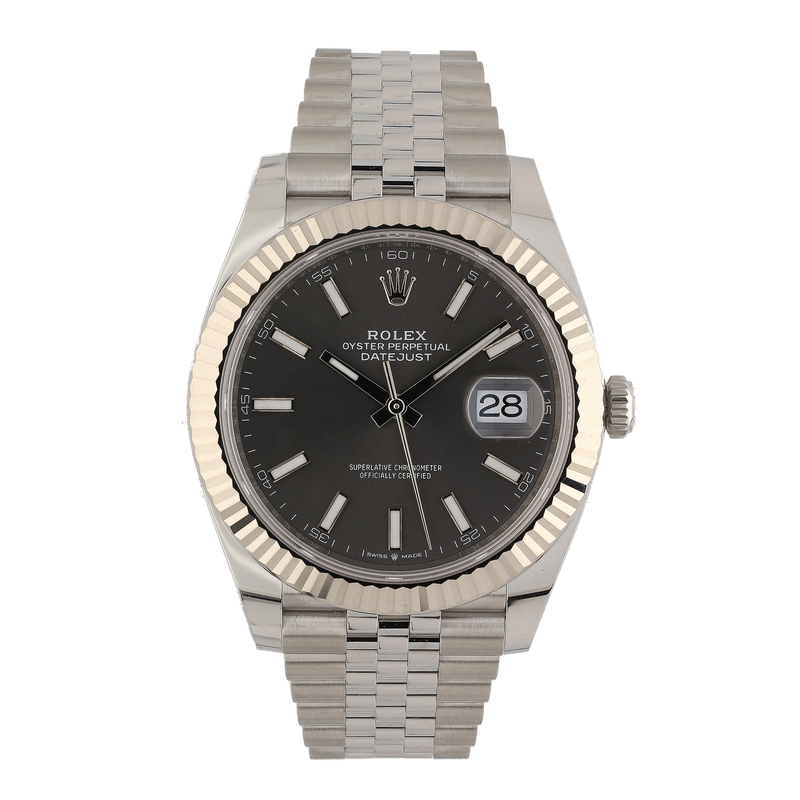 Rolex Datejust 41mm Rhodium Dial 126334 – 2025, Jubilee Bracelet, Full Set
