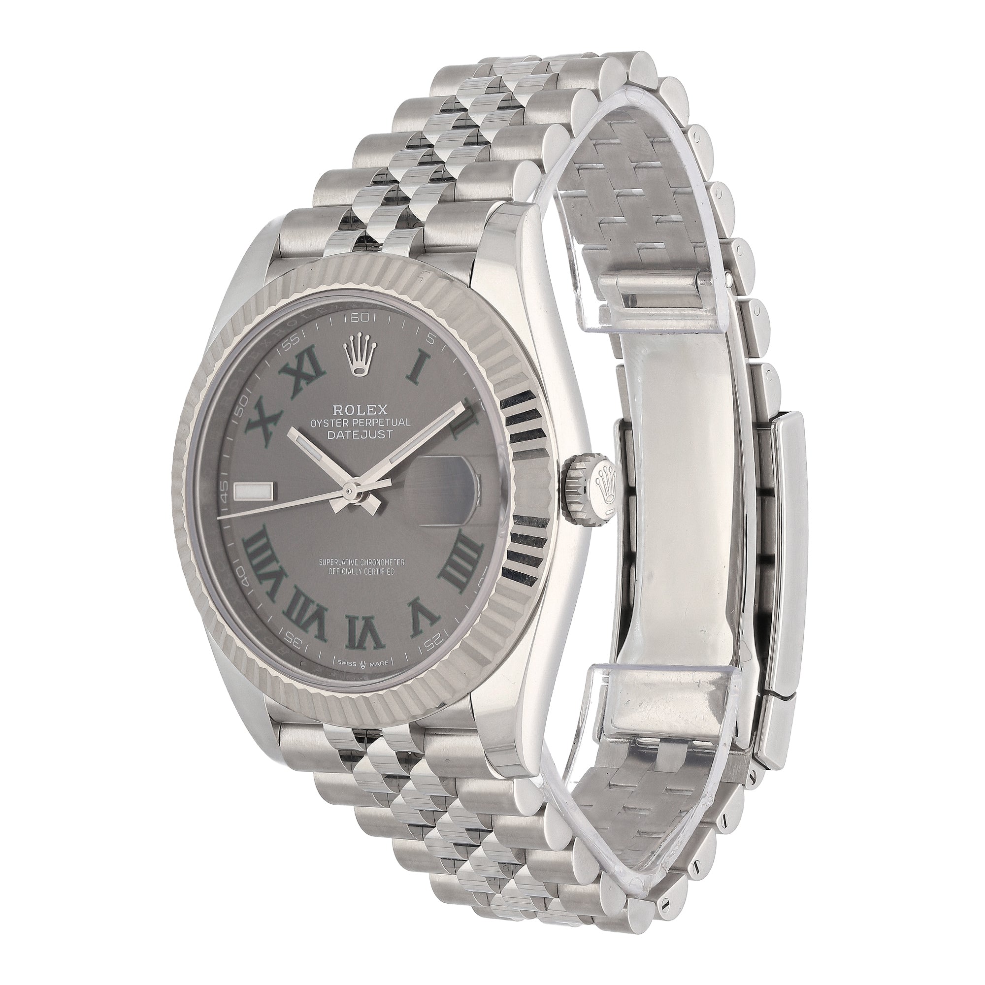 Unworn Rolex Datejust 41mm Wimbledon Dial 126334 – 2026, Jubilee Bracelet, Full Set