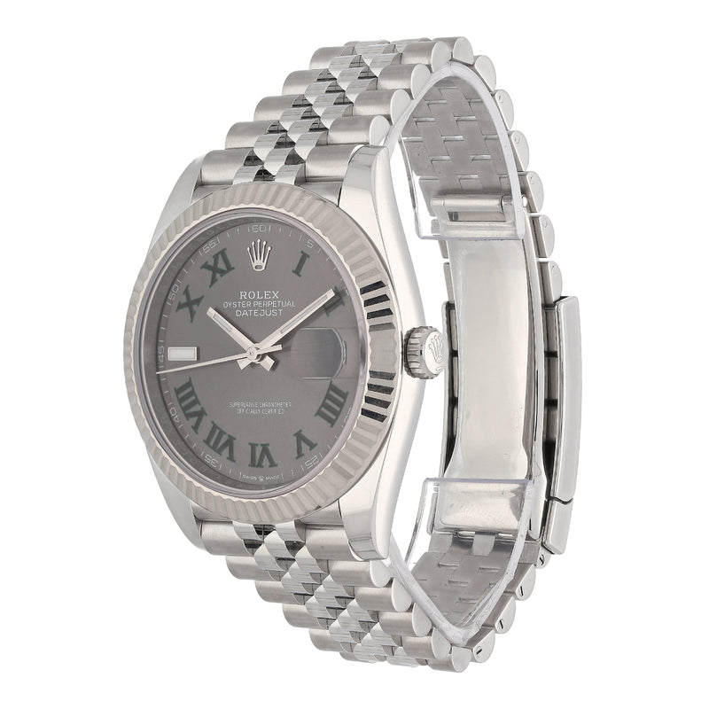 Unworn Rolex Datejust 41mm Wimbledon Dial 126334 – 2026, Jubilee Bracelet, Full Set