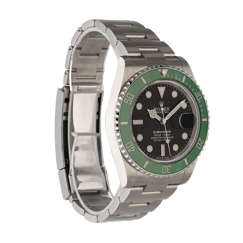 Unworn Rolex Submariner Date 126610LV ‘Starbucks’ Black Dial 41mm Stainless Steel Watch – 2024, MKII