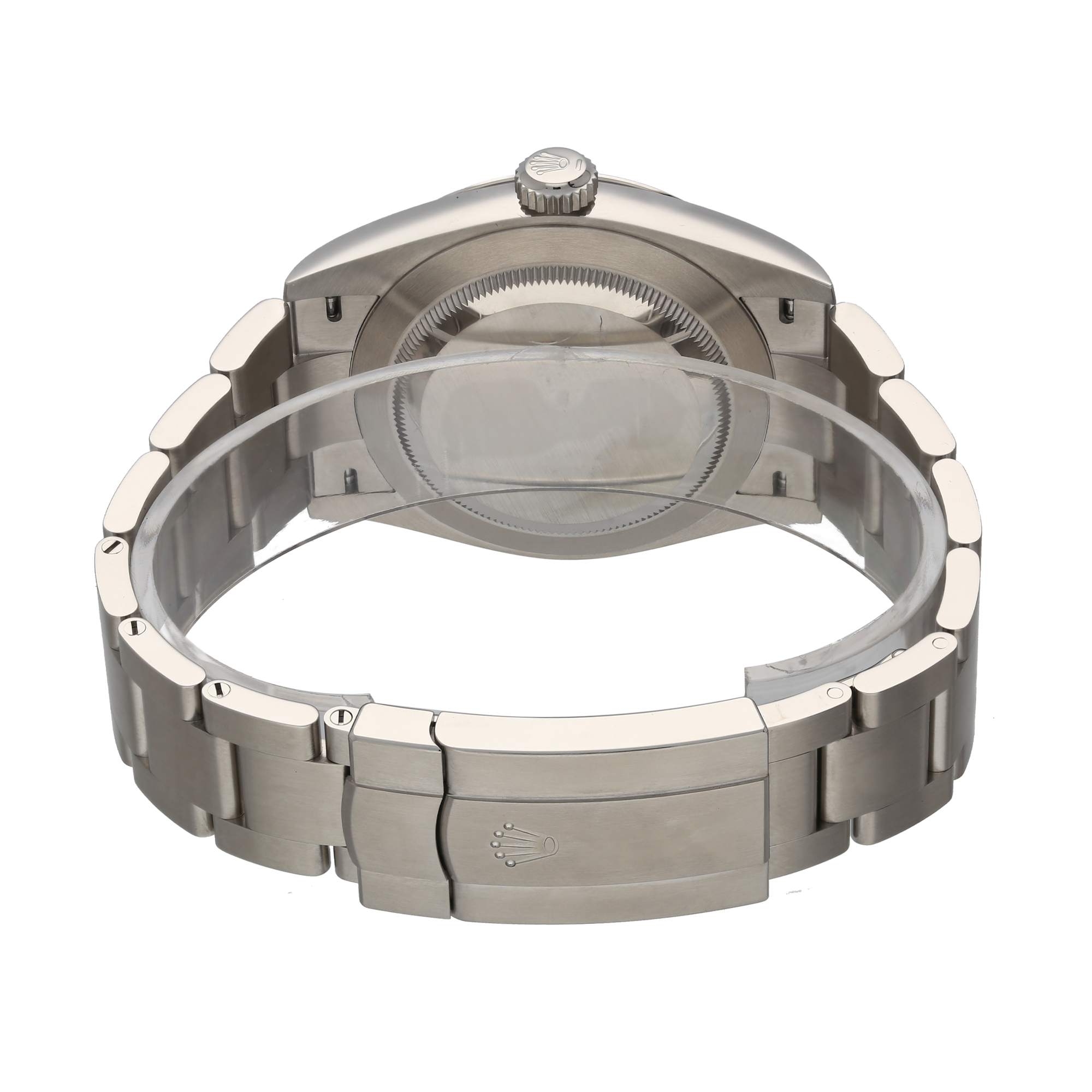 Unworn Rolex Oyster Perpetual 134300 Med Blue Dial 41mm Stainless Steel Watch – 2025, Full Set