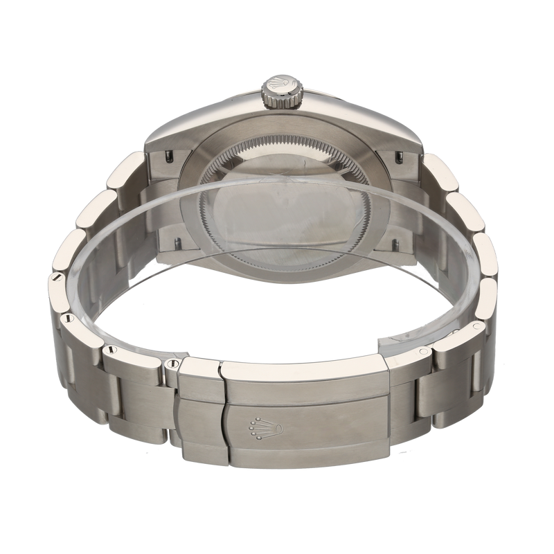 Unworn Rolex Oyster Perpetual 134300 Med Blue Dial 41mm Stainless Steel Watch – 2025, Full Set