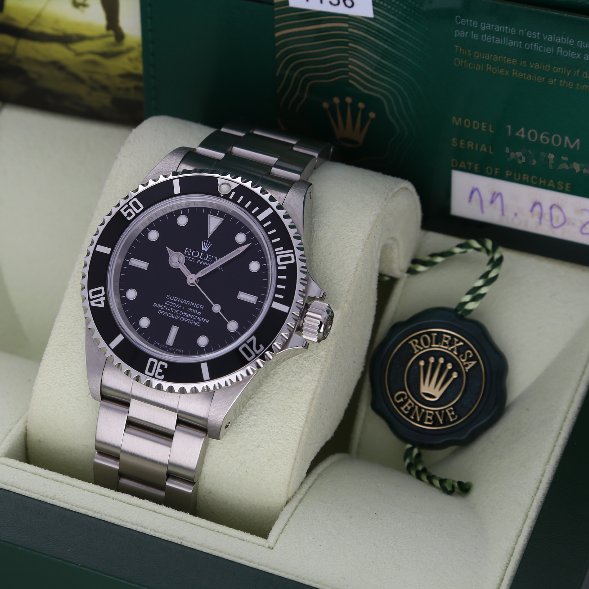 Unworn Rolex Submariner 40mm 14060M – 2025 Warranty Card, Full Set