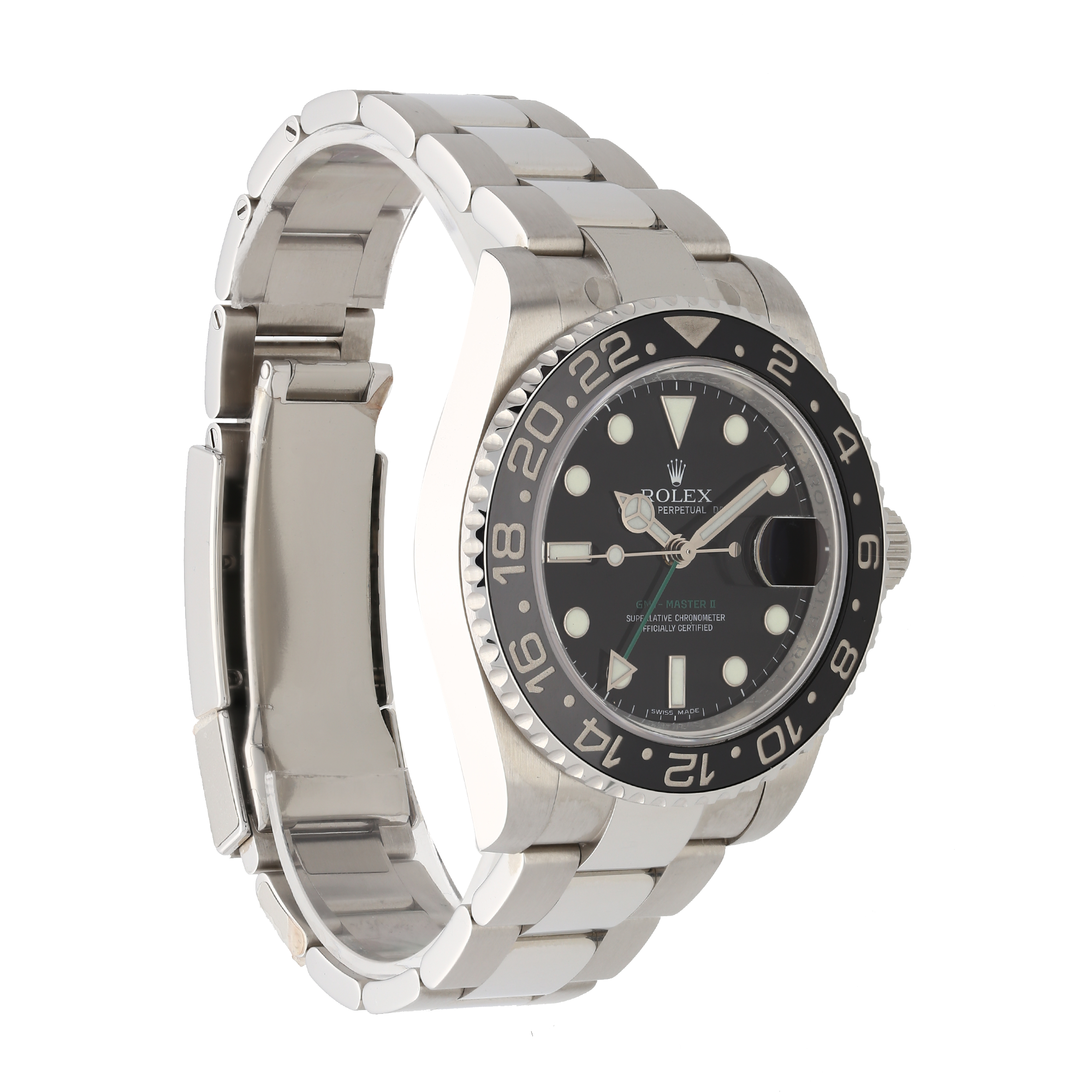 Unworn Rolex GMT-Master II 116710LN 40mm Black Dial Watch – 2008, NOS, Full Set