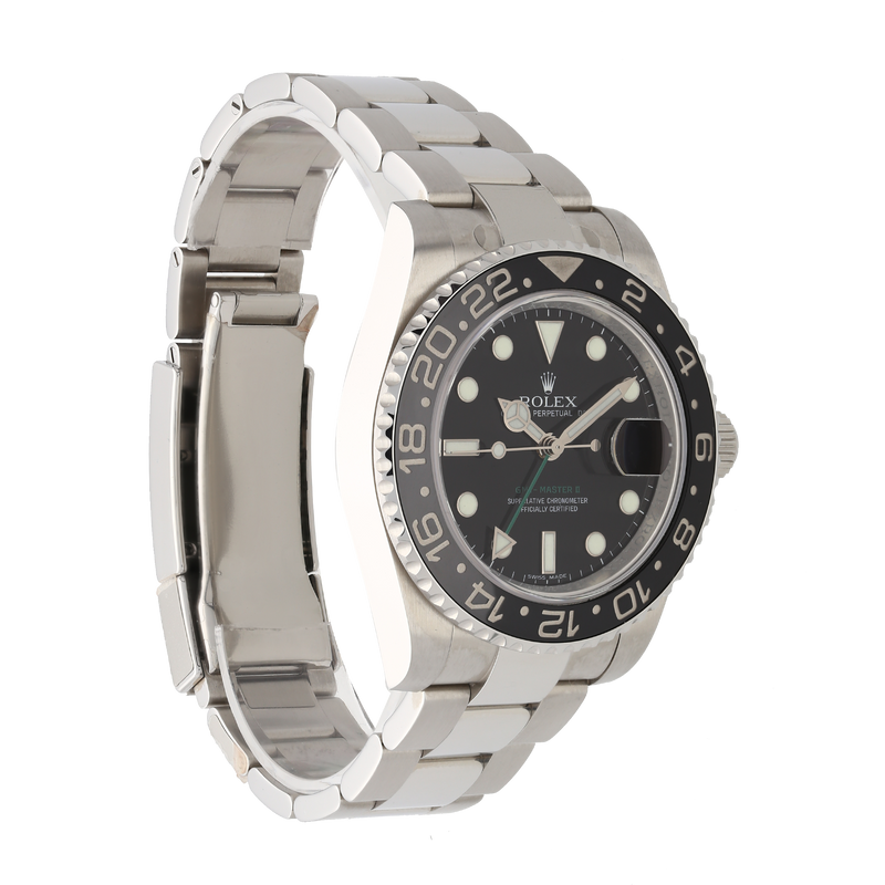 Unworn Rolex GMT-Master II 116710LN 40mm Black Dial Watch – 2008, NOS, Full Set