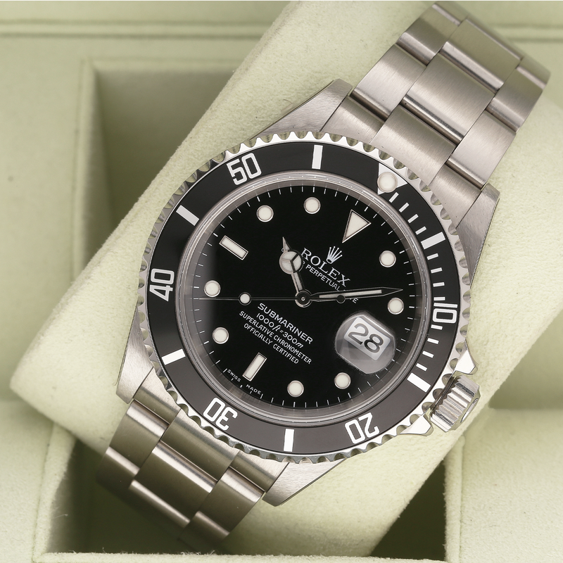 Unworn Rolex Submariner Date 16610 – 2006 Fully Stickered, Complete Collector’s Set