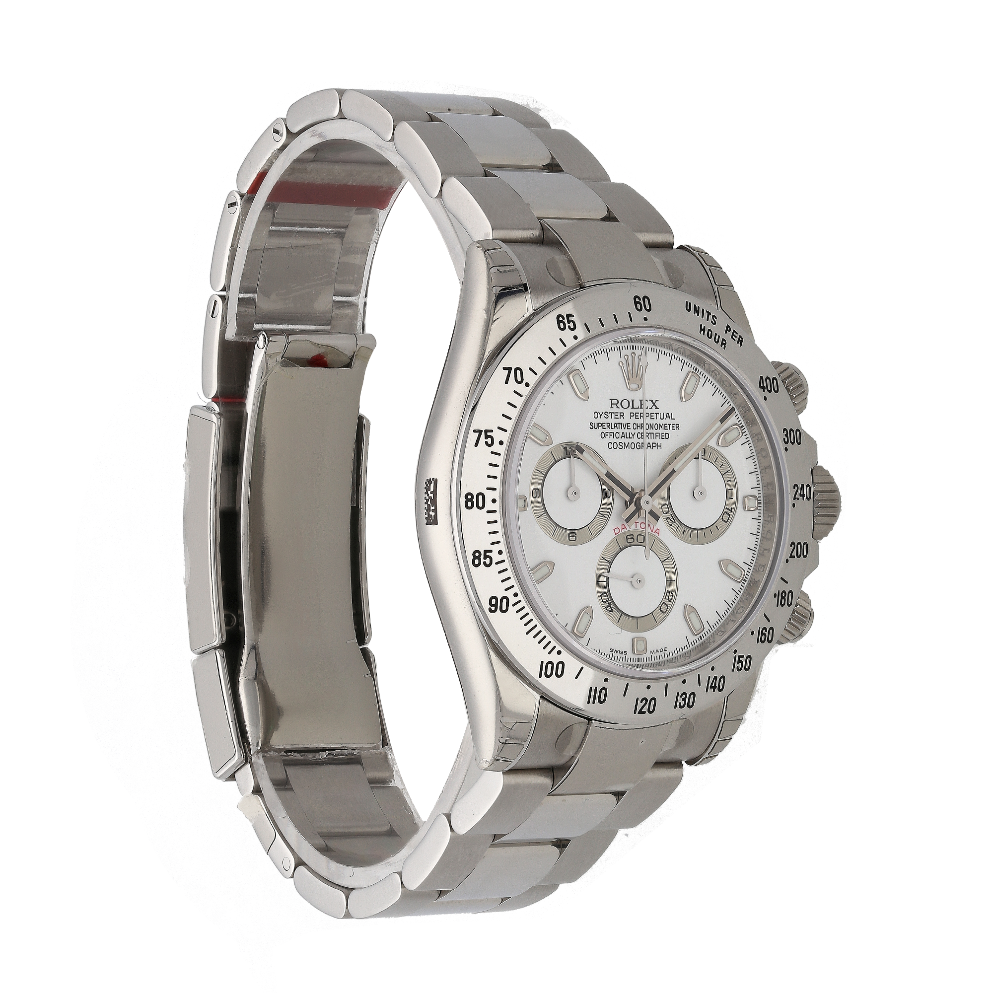 Unworn Rolex Daytona 116520 White Dial Stainless Steel Watch – 2011, Fully Stickered, Full Set