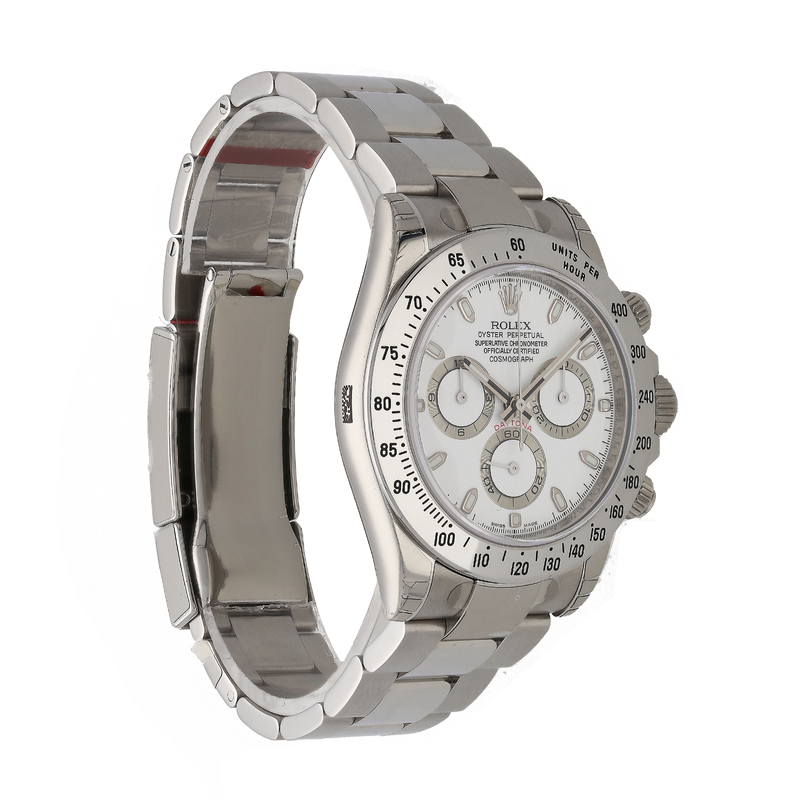 Unworn Rolex Daytona 116520 White Dial Stainless Steel Watch – 2011, Fully Stickered, Full Set