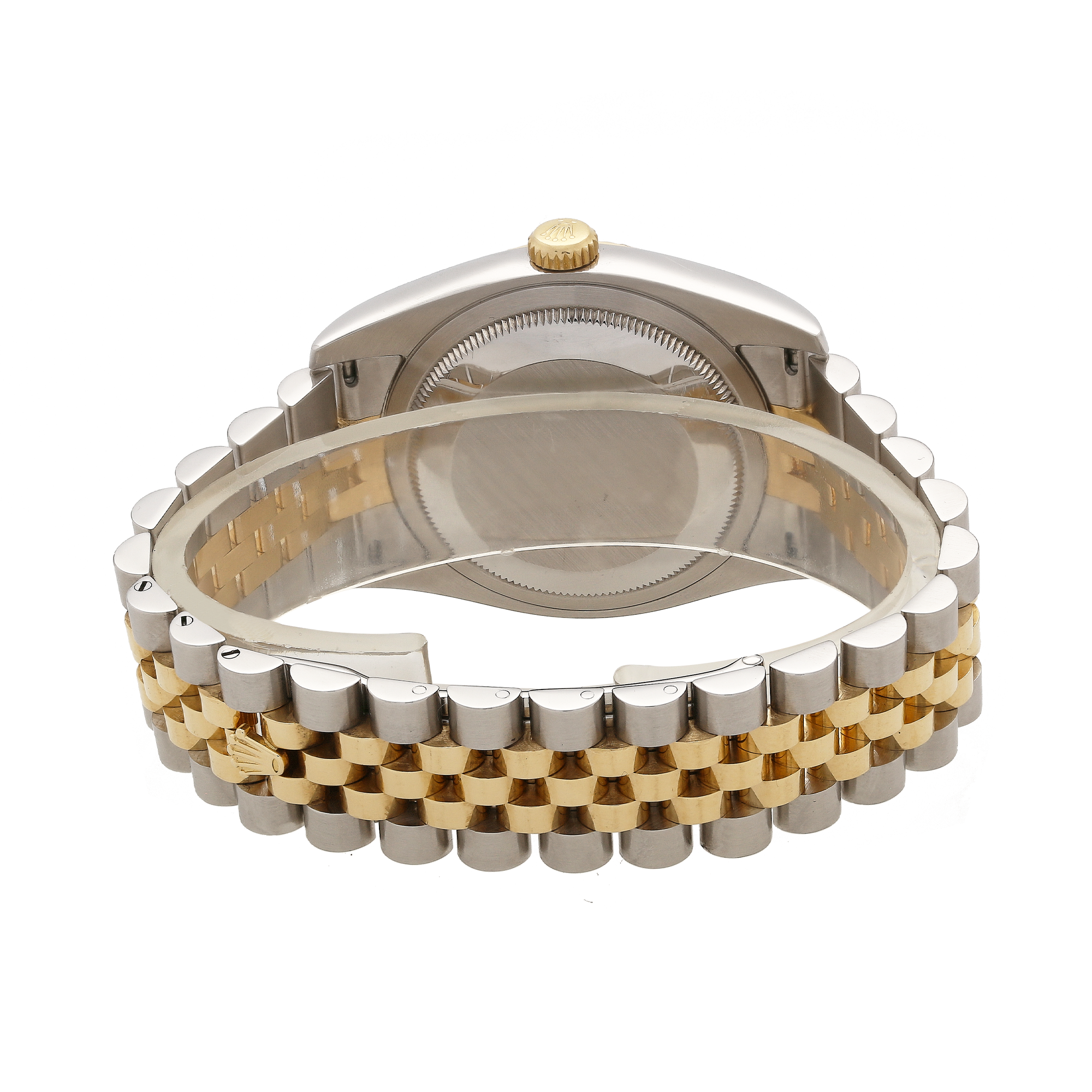 Rolex Datejust 36 Steel & Yellow Gold White Dial Fluted Bezel 116233 – 2011