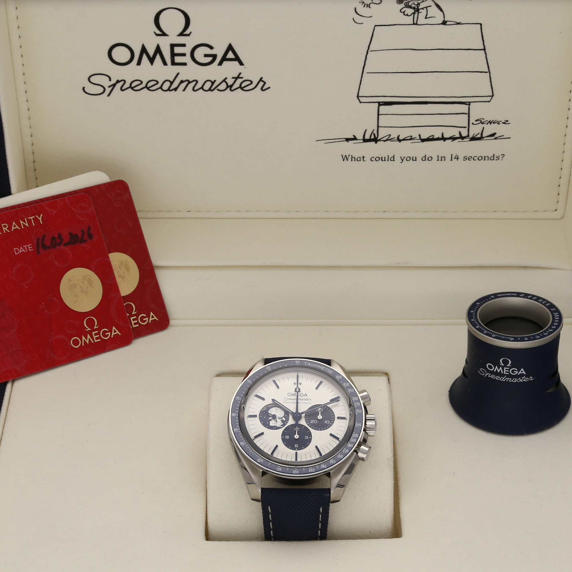 Omega Speedmaster Silver Snoopy Award 50th Anniversary 42mm Unworn 2026 Full Set 310.32.42.50.02.001