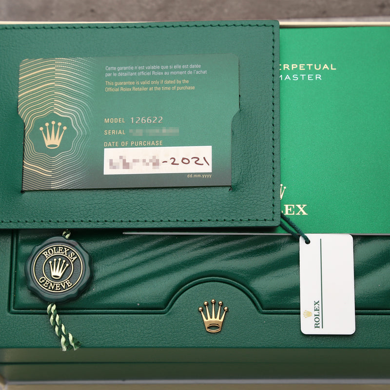 Rolex Yacht-Master 126622 Blue Dial 40mm Watch – 2021, Full Set