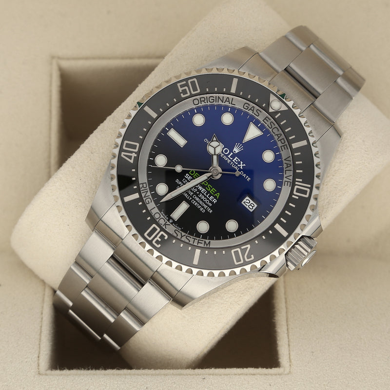 Unworn Rolex Deepsea 126660 ‘James Cameron’ D-Blue Dial 44mm Watch – 2021, Full Set