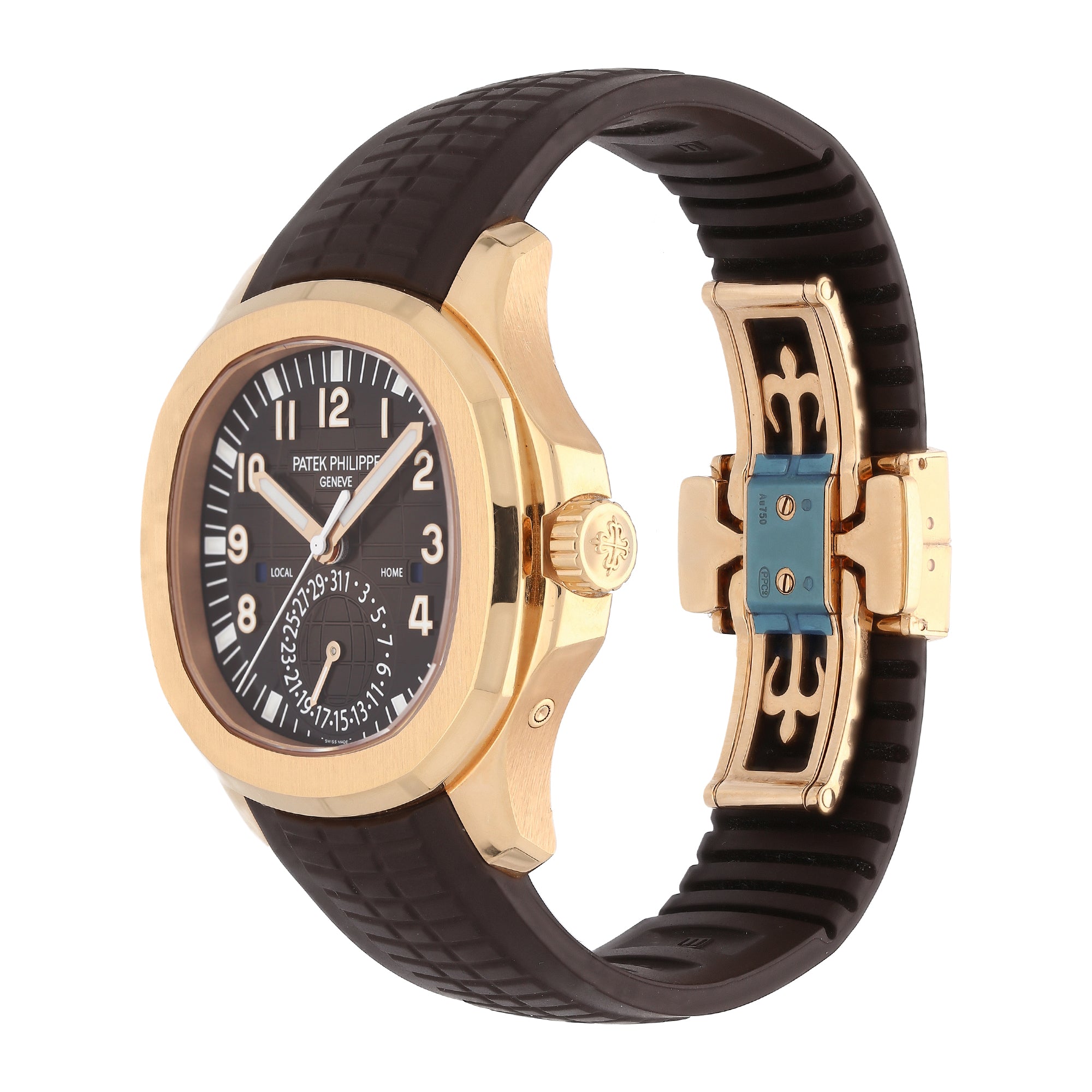 Patek Philippe Aquanaut Travel Time 5164R-001 Rose Gold Watch – 2024, Full UK Set