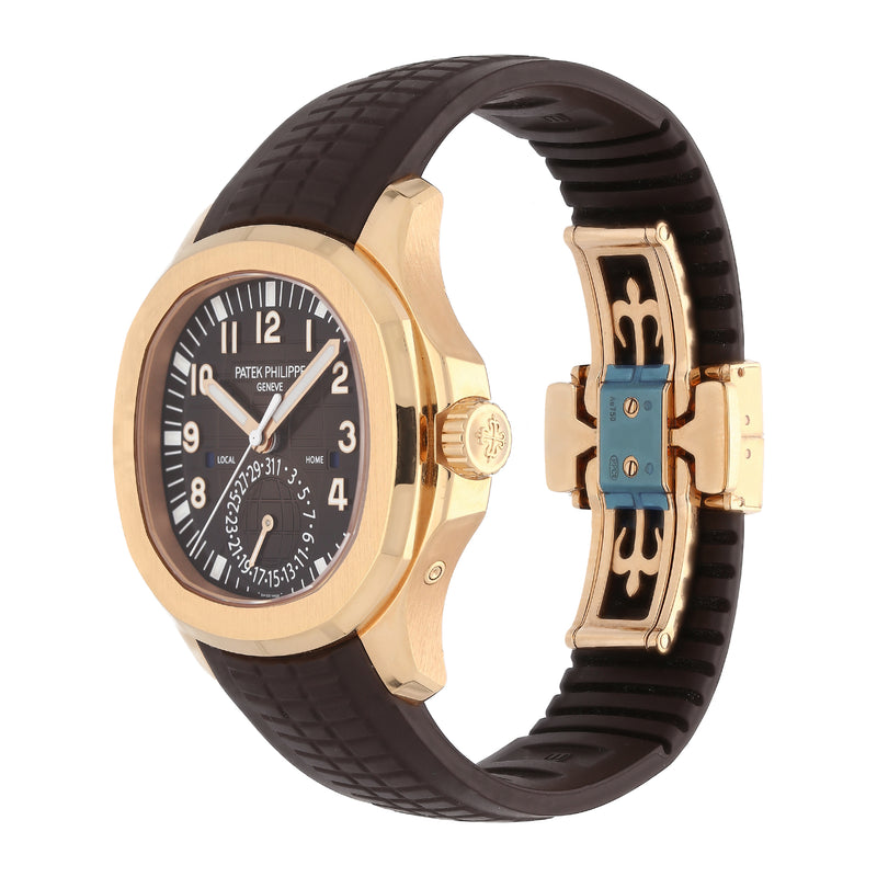 Patek Philippe Aquanaut Travel Time 5164R-001 Rose Gold Watch – 2024, Full UK Set
