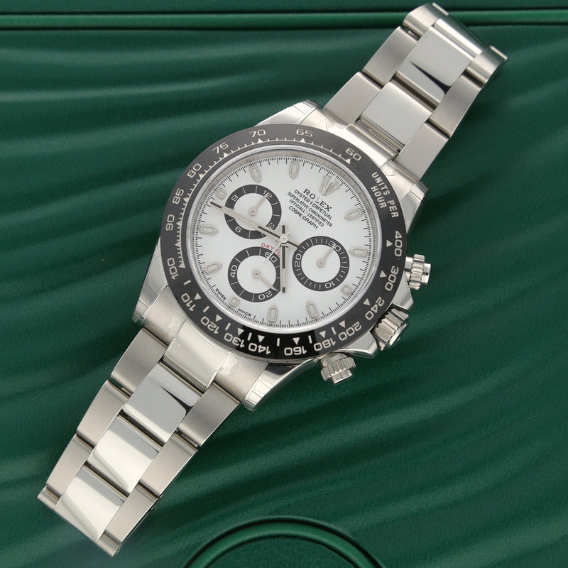 Unworn Rolex Daytona 116500LN Panda Dial 40mm Watch – 2017, Fully Stickered, Full Set