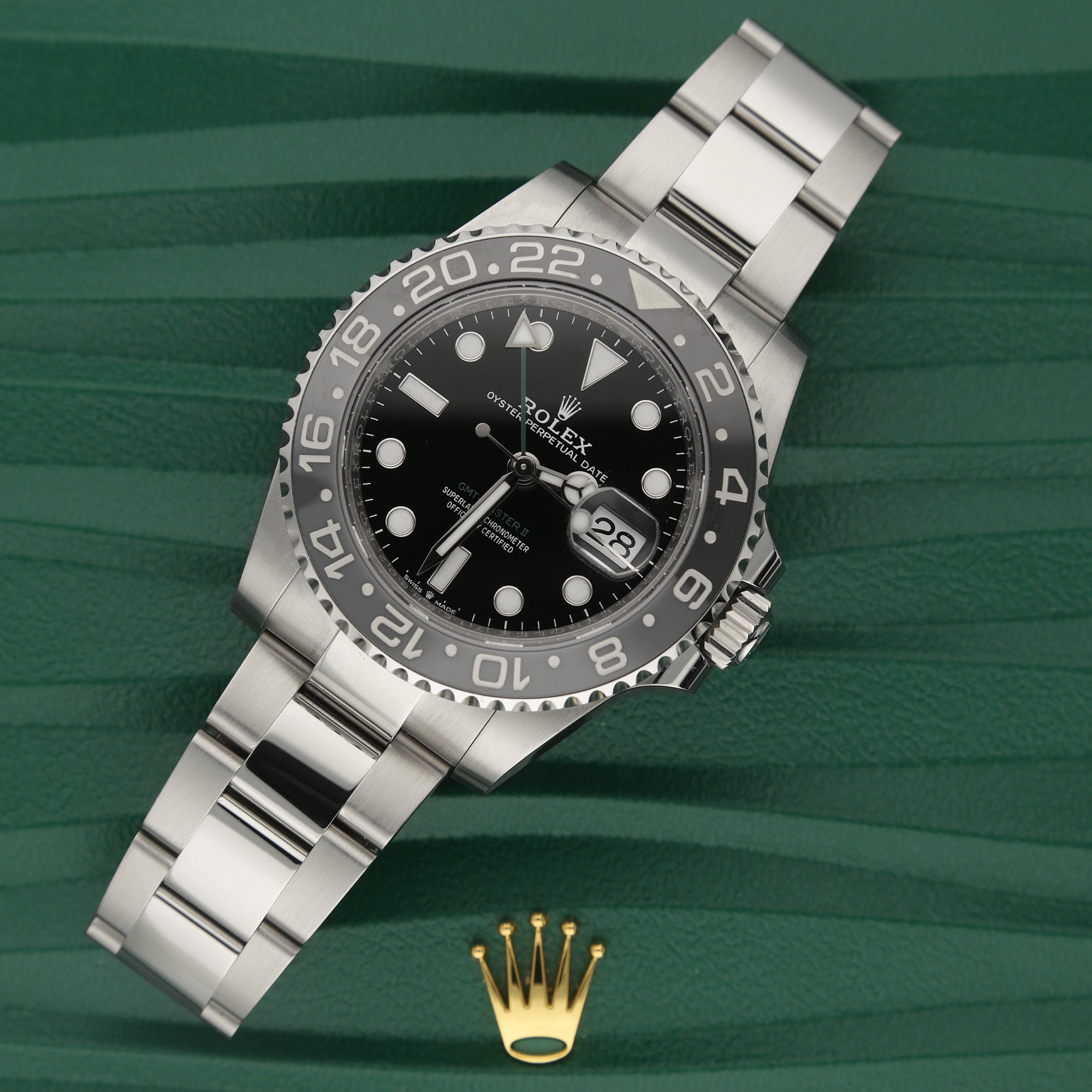 Rolex GMT-Master II 126710GRNR 'Bruce Wayne' 40mm Watch – 2026, Full Set