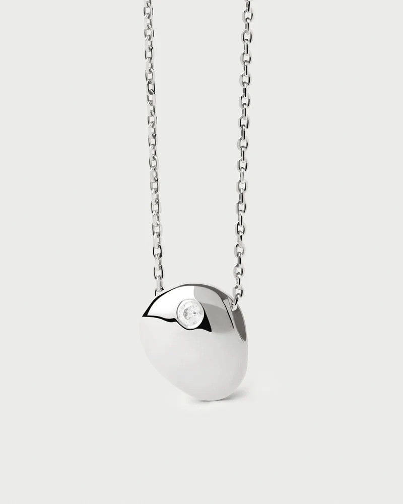 Silver Plated Wave Necklace