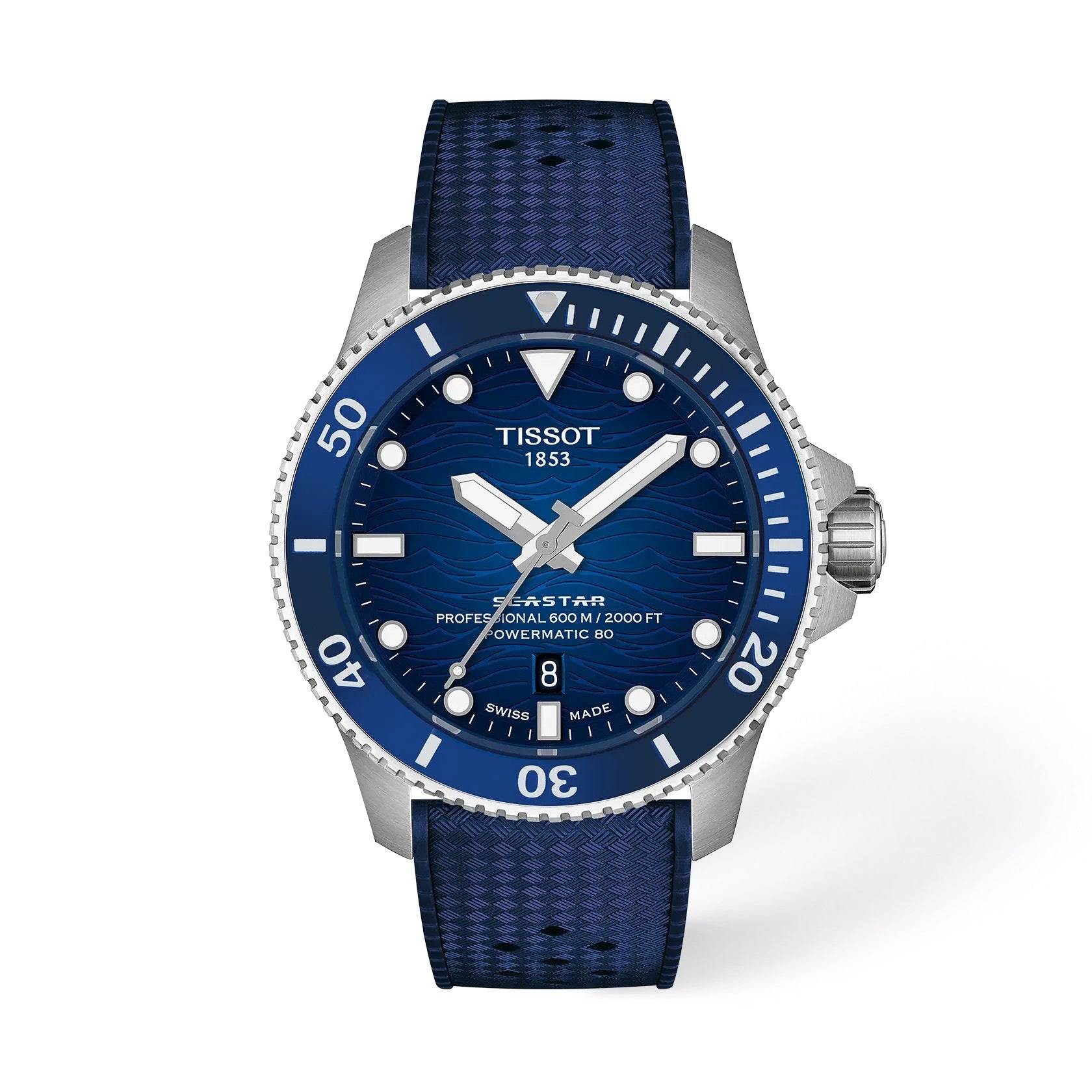 Tissot Seastar Professional 44mm Powermatic 80 Blue T120.907.17.041.00 Watch