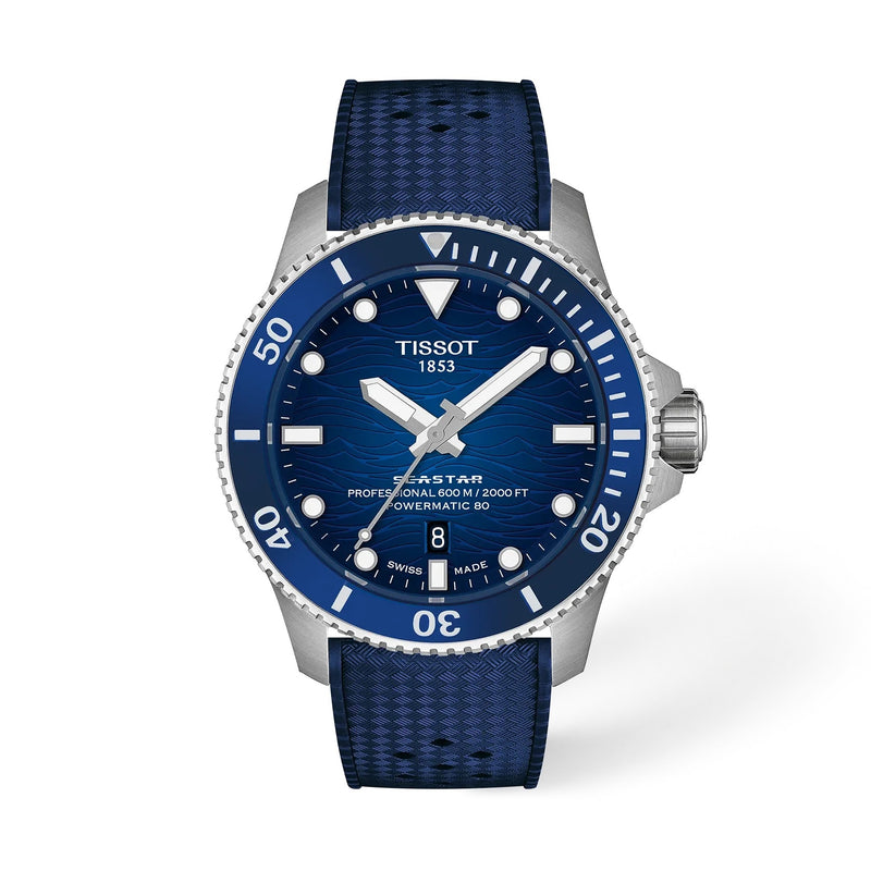 Tissot Seastar Professional 44mm Powermatic 80 Blue T120.907.17.041.00 Watch