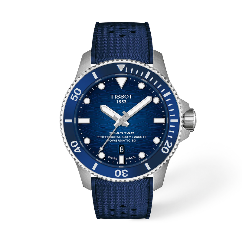 Tissot Seastar Professional 44mm Powermatic 80 Blue T120.907.17.041.00 Watch