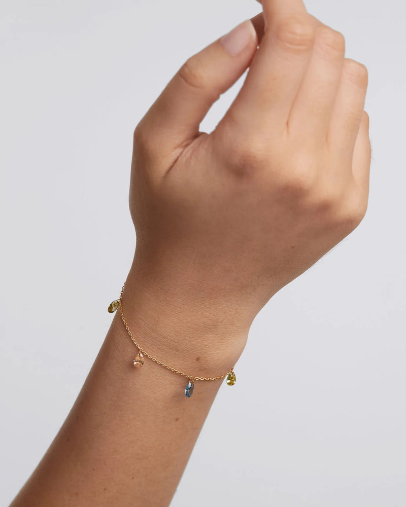 18ct Yellow Gold Vermeil Bloom Bracelet