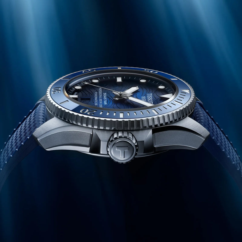Tissot Seastar Professional 44mm Powermatic 80 Blue T120.907.17.041.00 Watch
