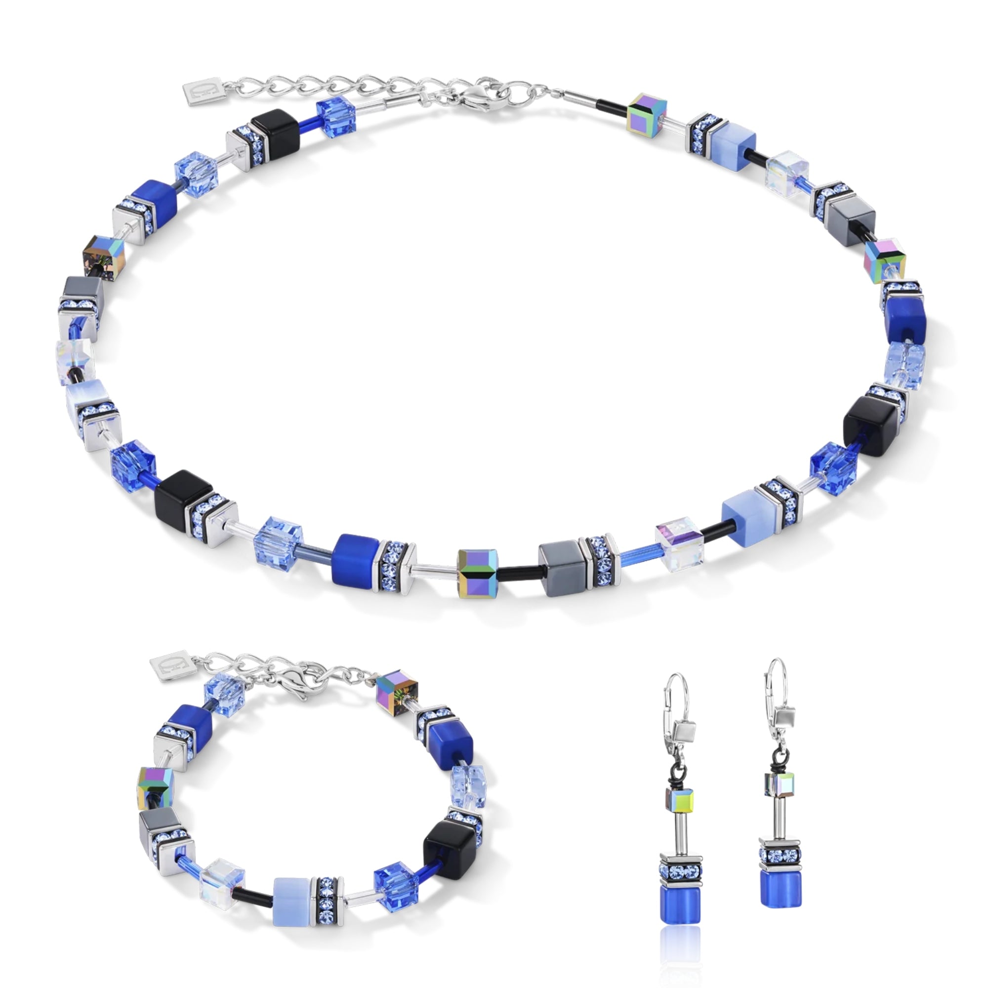 GeoCUBE Cobalt Blue Bracelet