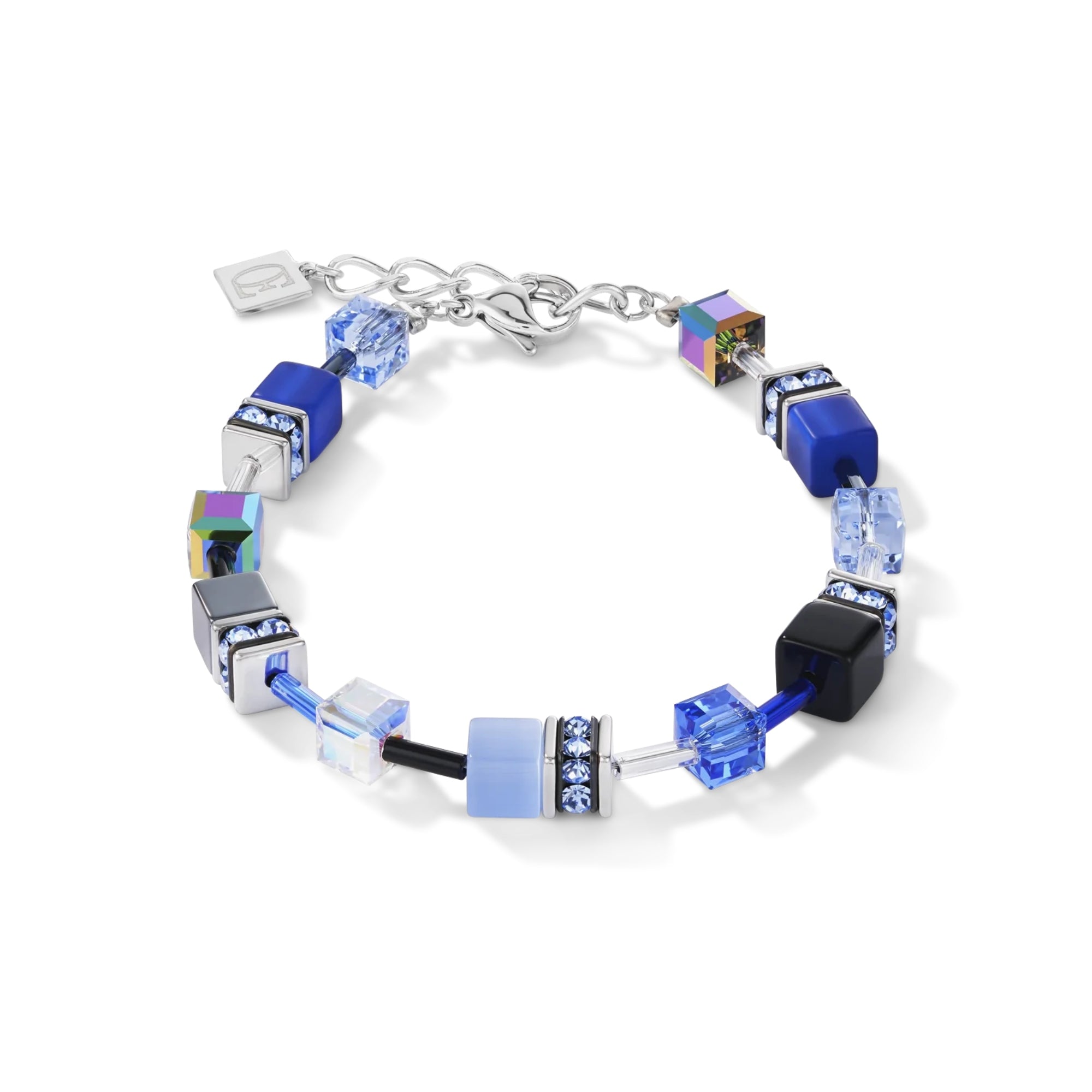 GeoCUBE Cobalt Blue Bracelet