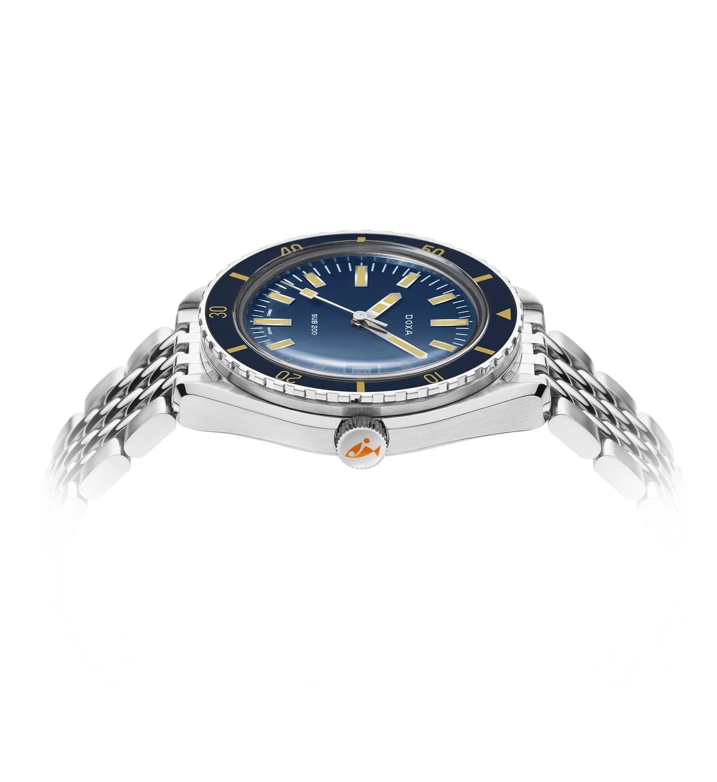 DOXA SUB 200 Caribbean Blue Bracelet Watch