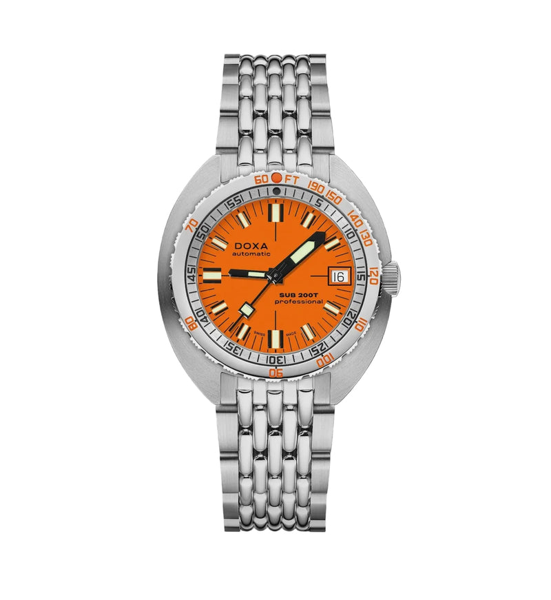DOXA SUB 200T Professional Iconic Bracelet Watch