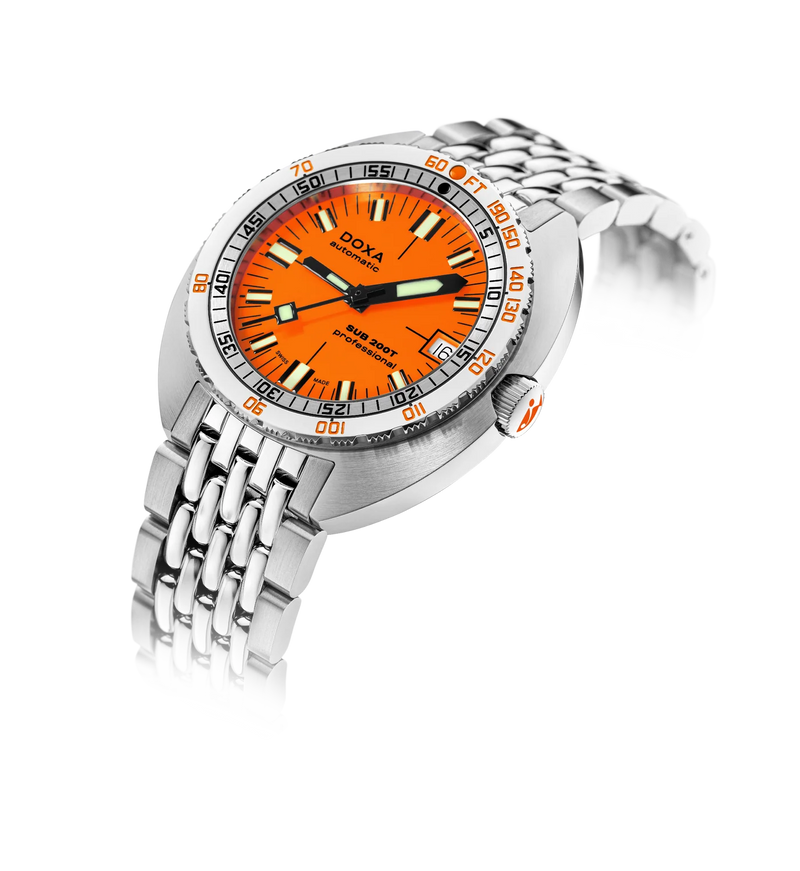 DOXA SUB 200T Professional Iconic Bracelet Watch