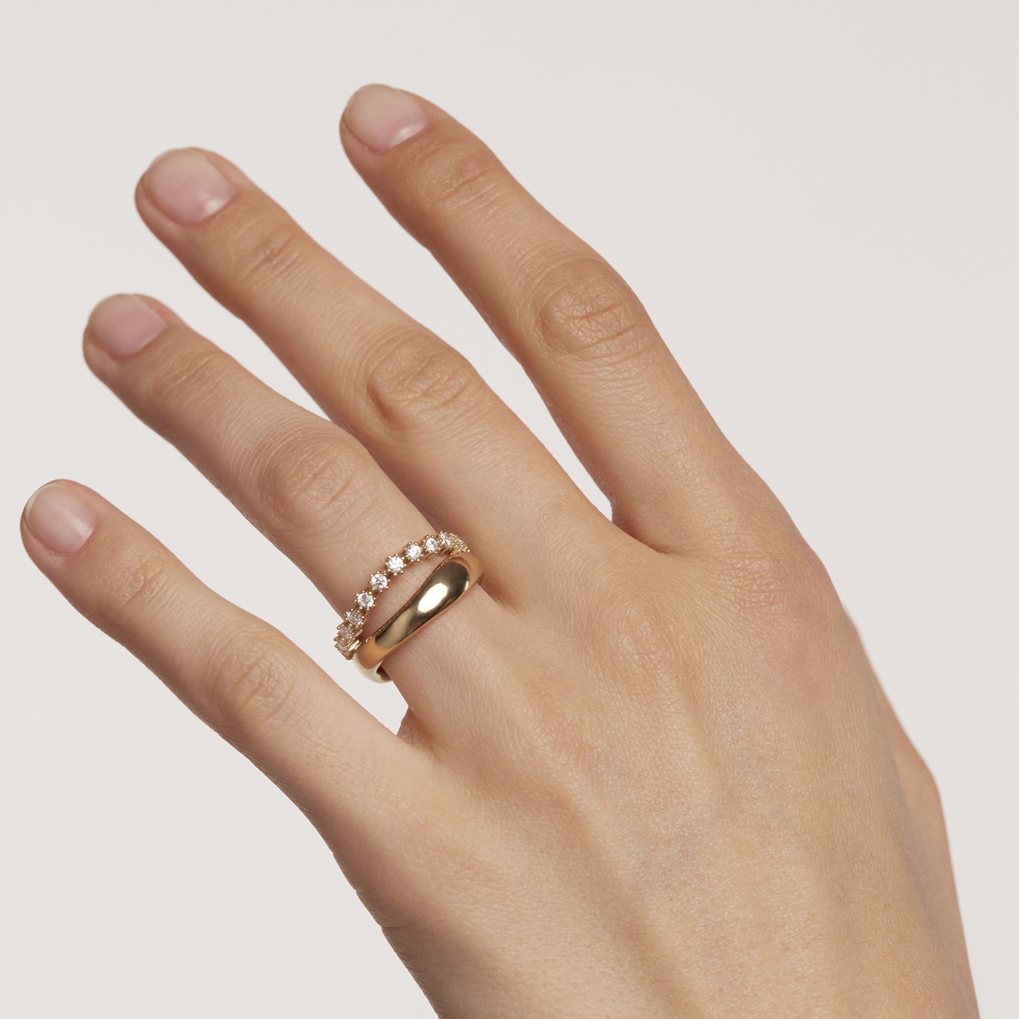 Motion Gold Ring
