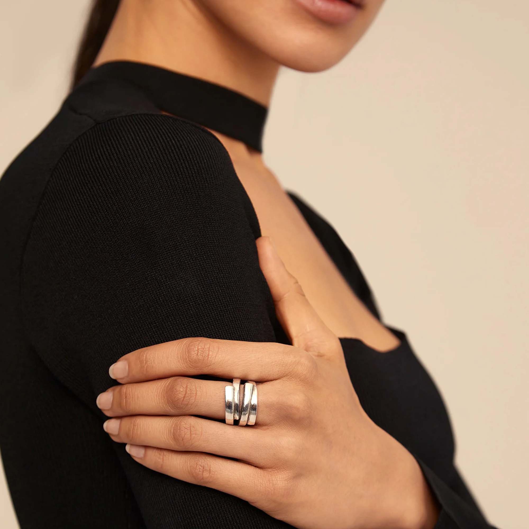 Silver Maratua Island Ring